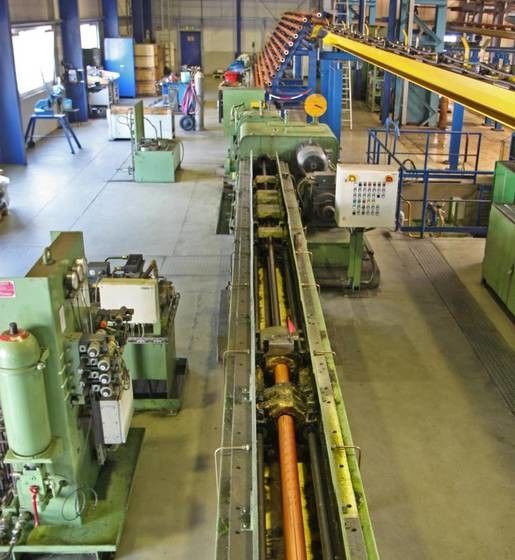 Sistema de controlo PLC Moinho a frio de pilha com pressão de rolamento até 500 MPa Projetado para fabrico de tubos de cobre e processamento de metais